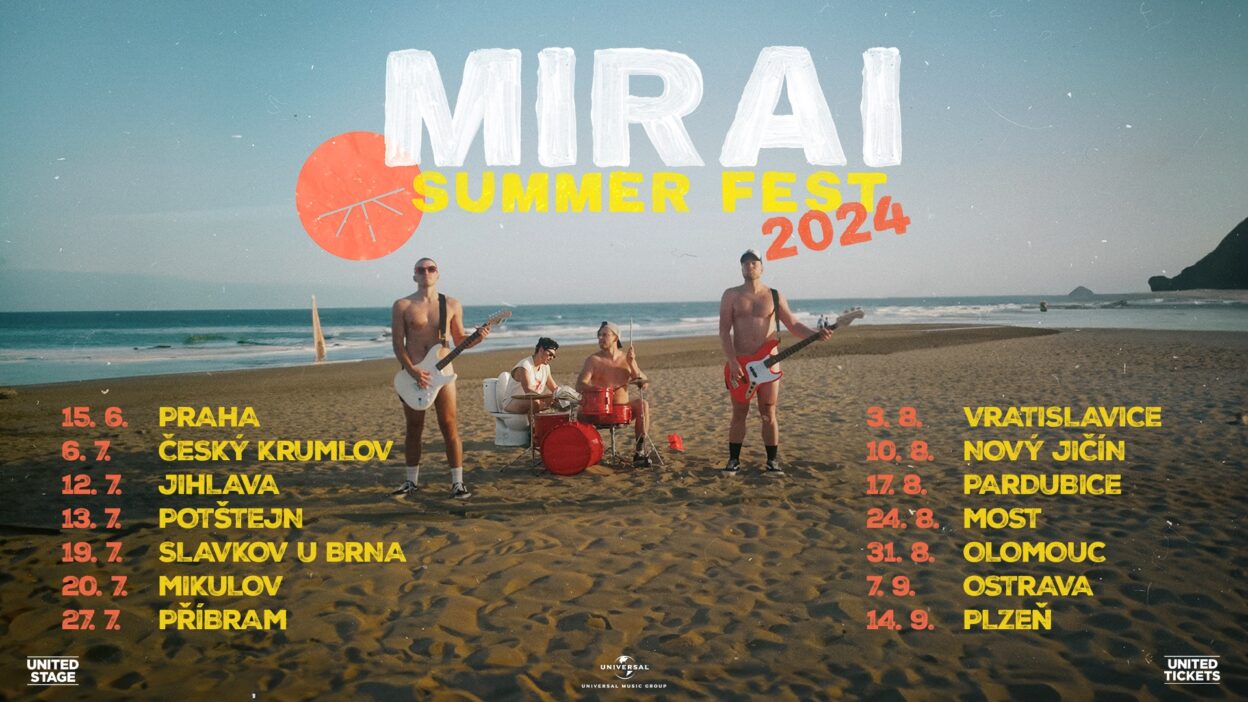 Mirai začali své největší turné. Vyprodané ostravské hokejové hale oznámili unikátní MIRAI SUMMER FEST 2024 a odstartovali jeho prodej