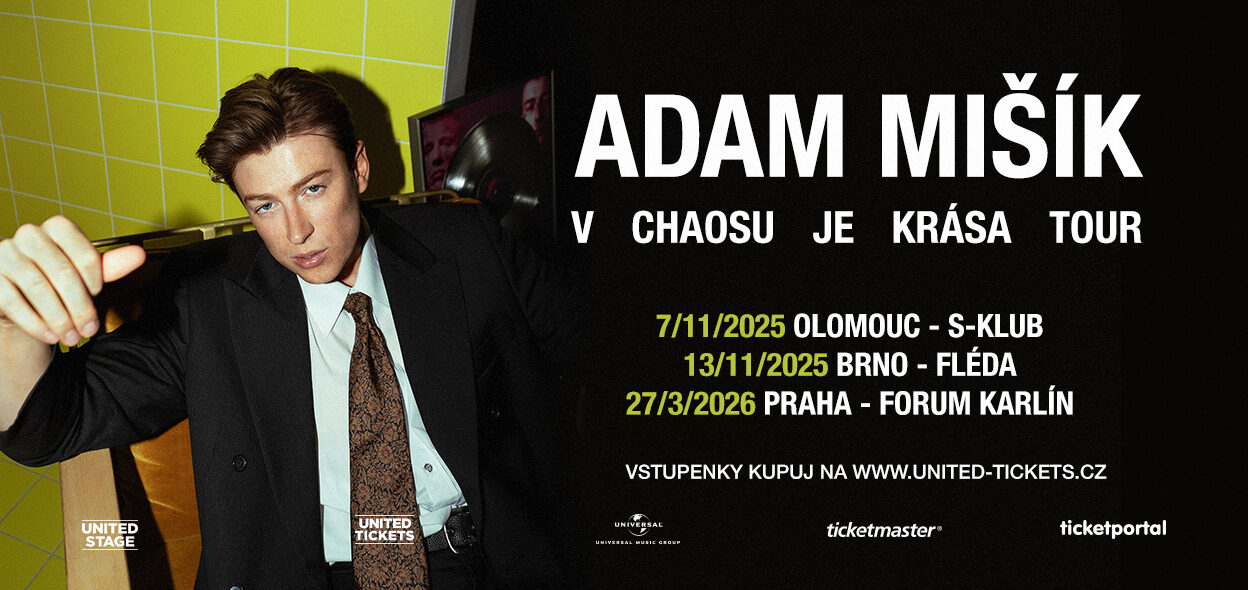 Adam Mišík se chystá na tour, kterou zakončí ve Foru Karlín!