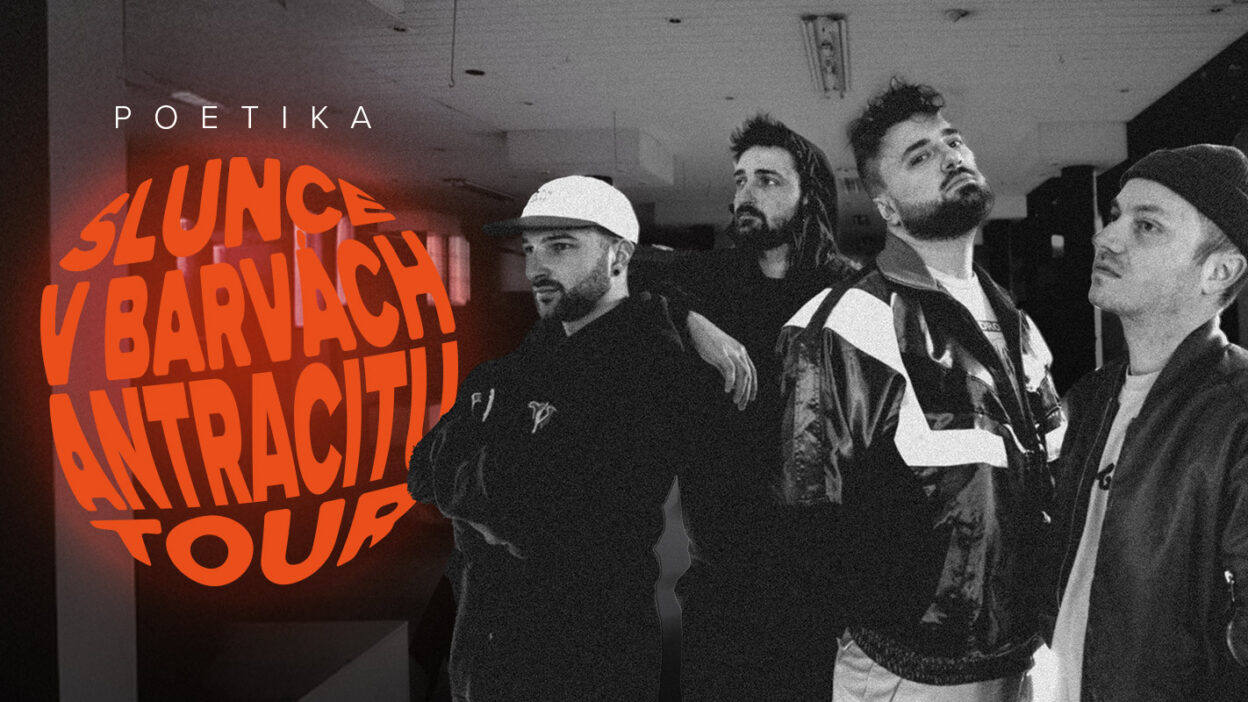 Poetika vyráží na podzimní tour k albu Slunce v barvách antracitu!